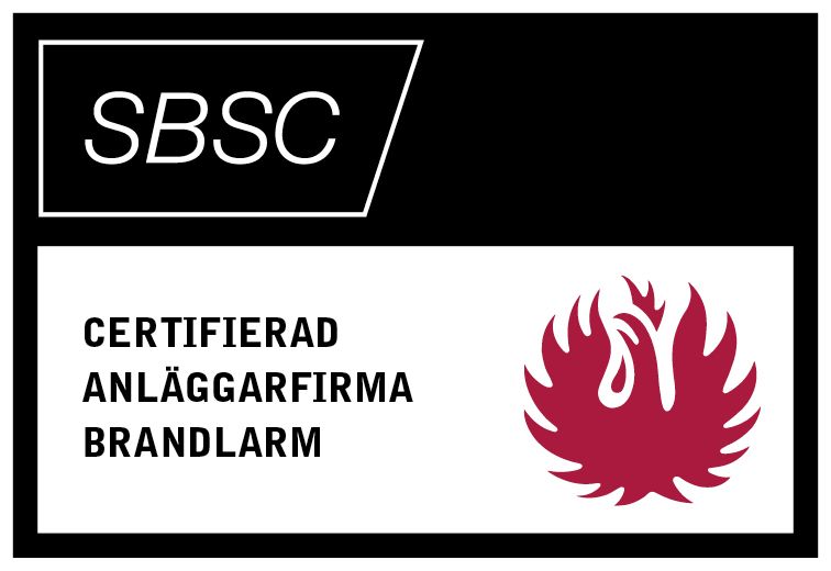 Certifierad anläggarfirma Brandlarm